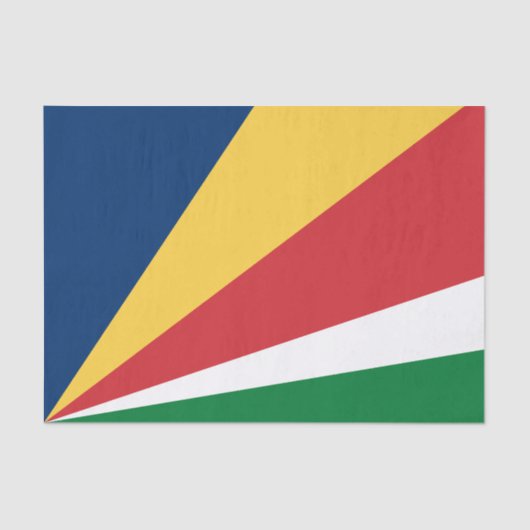 Seychelles Flag Tissuepapier (Voorkant)
