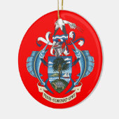 SEYCHELLES*- Ornament/Seychellen Ornement Keramisch Ornament (Links)