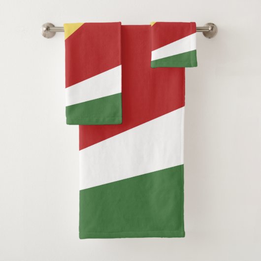 Seychelse vlag bad handdoek (Insitu)