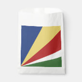Seychelse vlag bedankzakje (Voorkant)