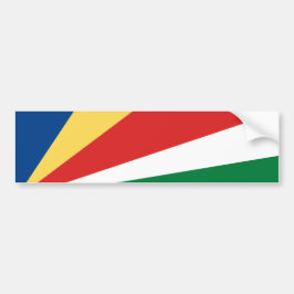 Seychelse vlag bumpersticker