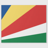 Seychelse vlag cadeaupapier (Vlak)