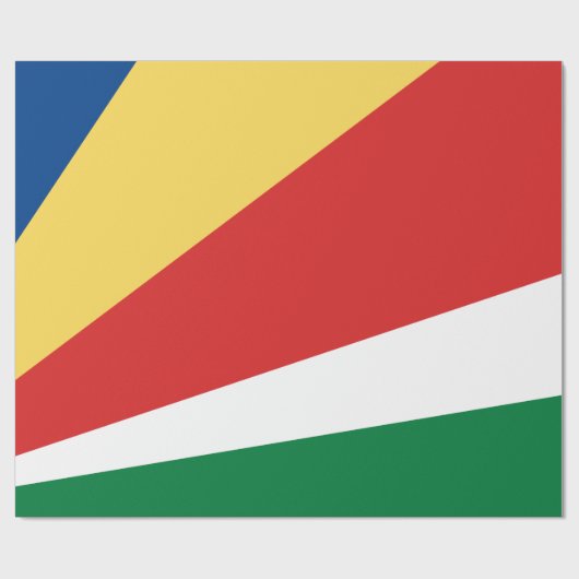 Seychelse vlag cadeaupapier (Vlak)