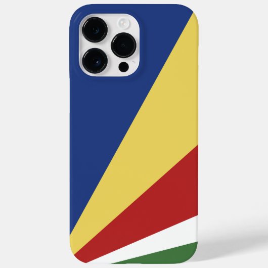 Seychelse vlag Case-Mate iPhone case (Achterkant)
