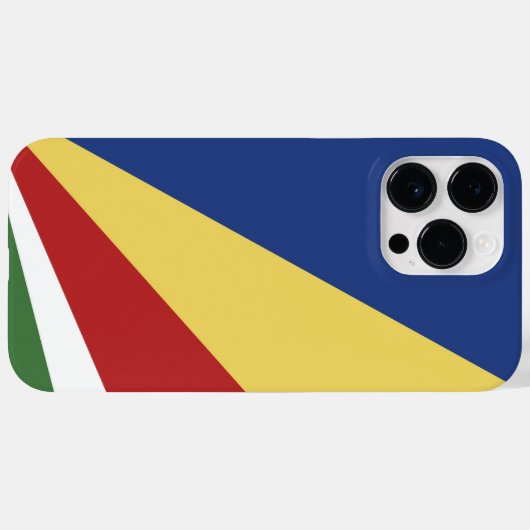 Seychelse vlag Case-Mate iPhone case (Achterkant (horizontaal))