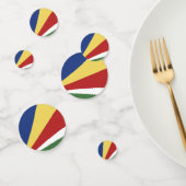Seychelse vlag confetti (Groep)