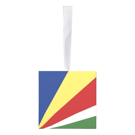 Seychelse vlag decoratie (Rechts)