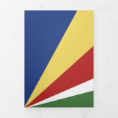Seychelse vlag drieluik kaart (Cover)
