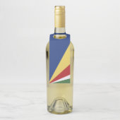 Seychelse vlag flessenhanger (Op fles)
