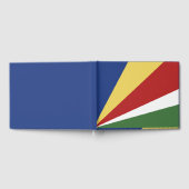 Seychelse vlag gastenboek (Volledig)