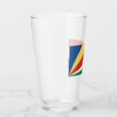 Seychelse vlag glas (Rechts)