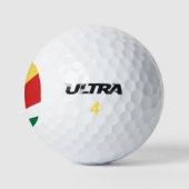 Seychelse vlag golfballen (Logo)