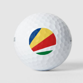 Seychelse vlag golfballen
