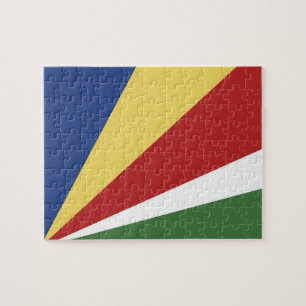 Seychelse vlag legpuzzel