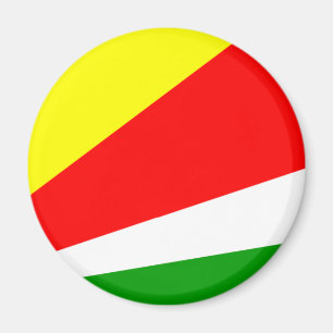 Seychelse vlag magneet