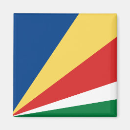 Seychelse vlag magneet