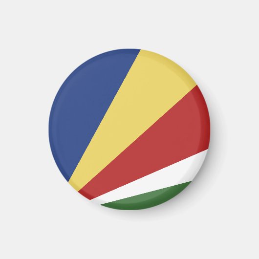 Seychelse vlag magneet (Voorkant)