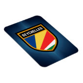 Seychelse vlag magneet (Rechterzijde)