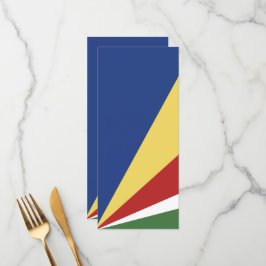 Seychelse vlag menu