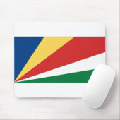 Seychelse vlag muismat (Met muis)