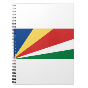Seychelse vlag notitieboek