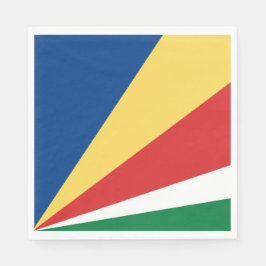 Seychelse vlag servet