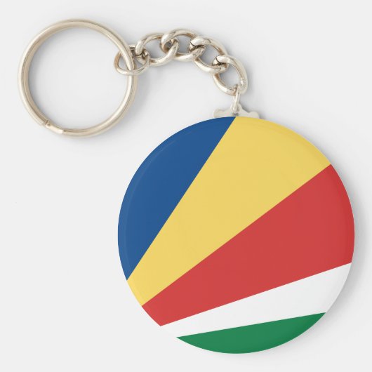 Seychelse vlag sleutelhanger (Voorkant)