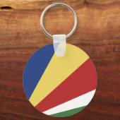 Seychelse vlag sleutelhanger (Voorkant)