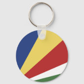 Seychelse vlag sleutelhanger (Achterkant)