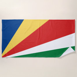 Seychelse vlag strandlaken