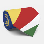 Seychelse vlag stropdas (Opgerold)