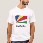 Seychelse vlag t-shirt (Voorkant)