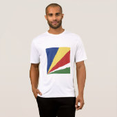 Seychelse vlag t-shirt (Voorkant volledig)