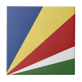 Seychelse vlag tegeltje