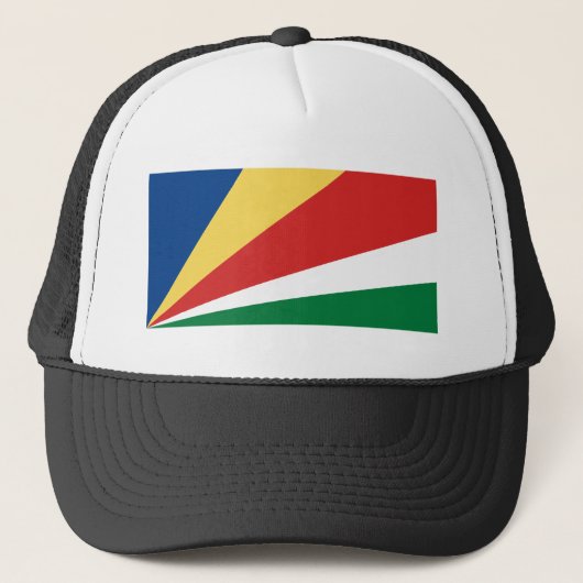 Seychelse vlag trucker pet (Voorkant)