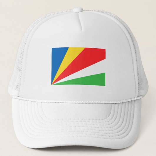Seychelse vlag trucker pet (Voorkant)