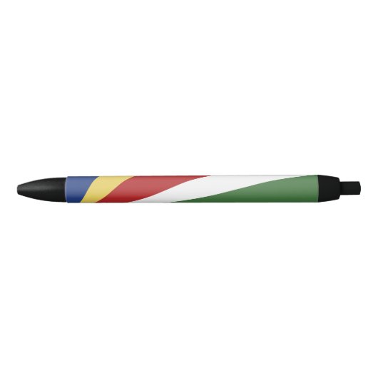 Seychelse vlag zwarte inkt pen (Voorkant)