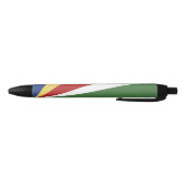 Seychelse vlag zwarte inkt pen (Bodem)
