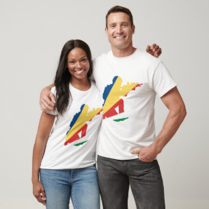 Seychelse zegel t-shirt