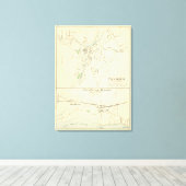 Seymour, E River, Madison Canvas Afdruk (Insitu (Houten vloer))