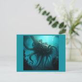 SF - 20.000 Leagues 1 Briefkaart (Staand voorkant)