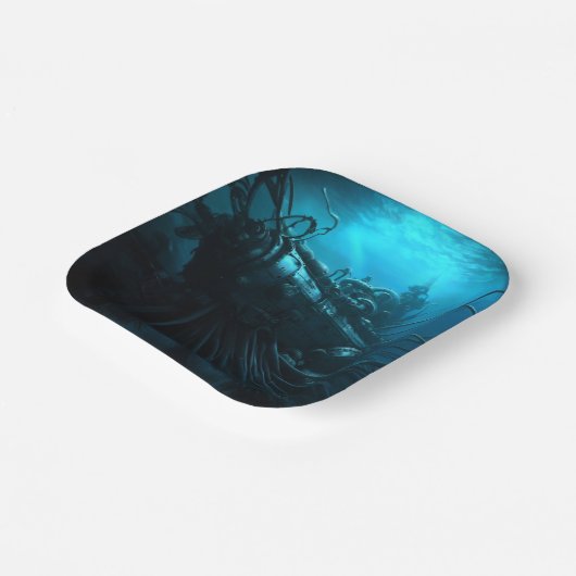 SF - 20.000 Leagues 2 Papieren Bordje (Gebogen)