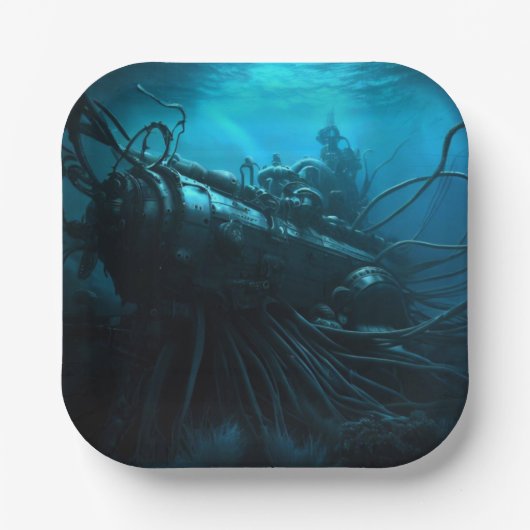 SF - 20.000 Leagues 2 Papieren Bordje (Voorkant)