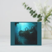 SF - 20.000 Leagues 3 Briefkaart (Staand voorkant)
