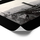 SF Aardbevingsschade Foto 1906 Poster (Hoek)