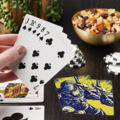 SF Anime Hero - Houtsnede (1) Pokerkaarten (Insitu)