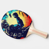 SF Anime Hero - Houtsnede (2) Tafeltennisbatje (Zijkant)