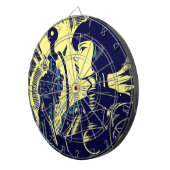 SF Anime Hero - Houtsnede (3) Dartbord (Voorkant Rechts)