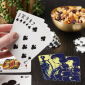 SF Anime Hero - Houtsnede (3) Pokerkaarten (Insitu)