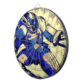 SF Anime Hero - Houtsnede (4) Dartbord (Voorkant Rechts)